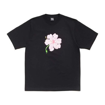 Stussy S Flower Tee Black 花 短袖上衣 黑色 1905189-BK [台灣現貨]