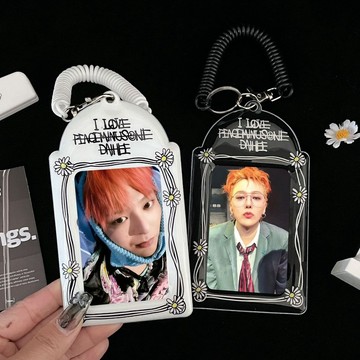 ⭐韓國正版代購⭐原創PMO權志龍PVC卡套追星愛豆三寸小卡校園卡飯卡收納卡展示掛件