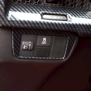 適用於CRV 碳纖維裝飾板 內裝防刮飾板 大燈飾板 本田CRV六代碳纖維飾板 CR-V 零件 配件