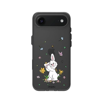 iPhone Air Clear (相機按鈕) 酷墨灰 - Suzy's Zoo - 花園裡的Lulla