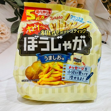 日本 Tohato 東鳩 5袋入 細型 薯條 洋芋條 薄鹽 85g｜全店$299 全家取貨免運