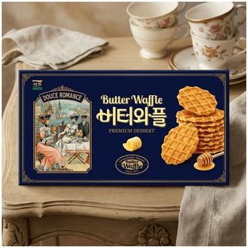 韓國 西州 Seoju 奶油風味鬆餅餅乾 146g