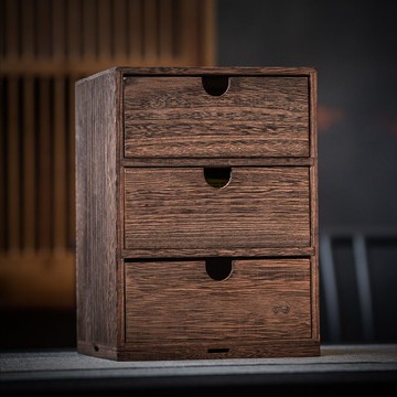 【台灣公司 可打統編】伊文陶瓷 實木普洱茶盒多層 茶餅盒收納盒抽屜式儲物收納柜存茶柜  y8185