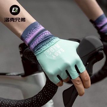 ROCKBROS洛克兄弟旗艦店 手套 公路車手套 騎行手套 自行車手套 運動手套 騎行防滑女款手套