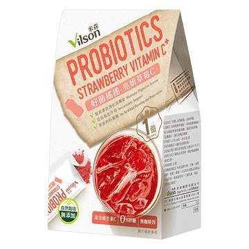 Vilson 米森 好菌搖搖 亮妍草莓C 3.5g  1盒  8包
