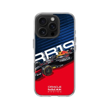 iPhone 16 Pro Clear Case（相機按鈕） 透明 - Oracle Red Bull Racing - F1 Car - Red Bull RB19