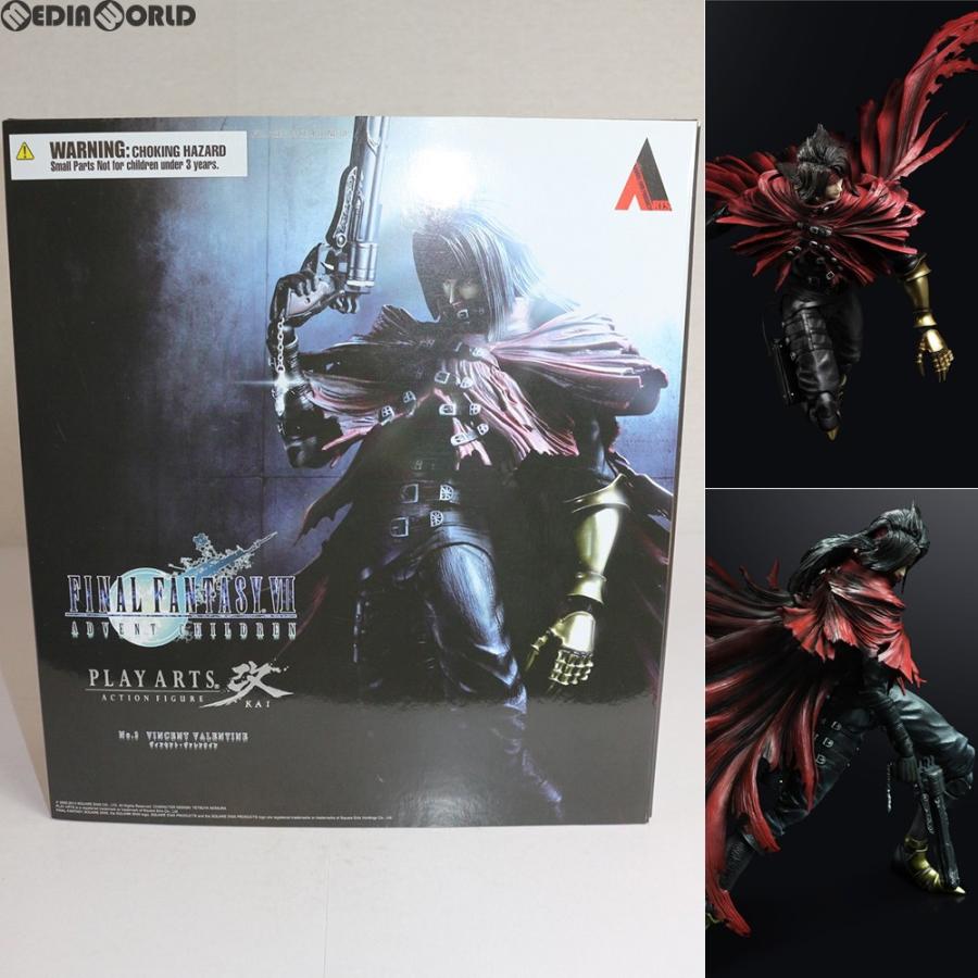 『中古即納』{FIG}プレイアーツ改 ヴィンセント・ヴァレンタイン FINAL FANTASY VII ADVENT CHILDREN(FF7AC)  フィギュア スクウェア・エニックス(20130930) | LINEブランドカタログ