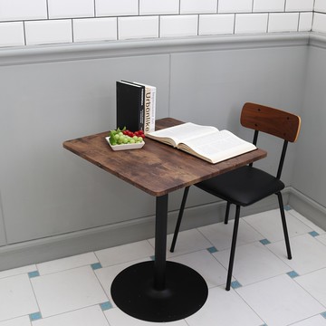 邊桌/咖啡桌/洽談桌(僅桌子) 仿古木 復古工業風MIT台灣製【A19011-PCC】Tasteful