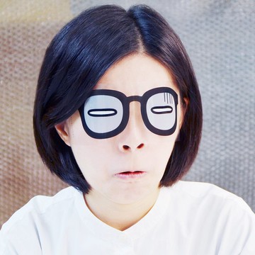 白目變臉貼-石化(看得見) 派對 婚禮 直播