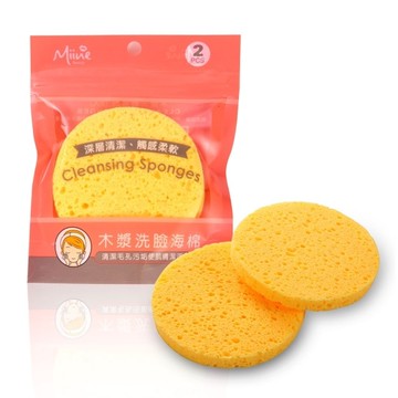 Miine 木漿洗臉海棉