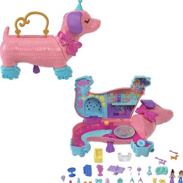 包包選品★Polly Pocket 波莉小狗派對套裝
