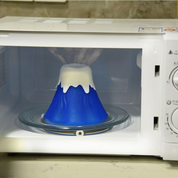 ❤️廚趣優選❤️火山微波爐清理器油污垢廚房清洗工具噴霧式清洗清潔器廚房小工具 限時下殺   Ot21