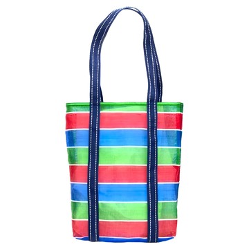 台灣有錢天天袋 長耳 環保購物袋 手提肩背包  1個  紅/藍/綠  22X28X10 (不含提帶)