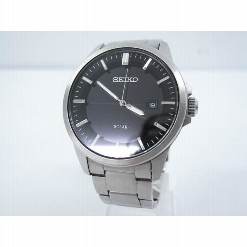 SEIKO セイコー V147-0AF0 ソーラー 腕時計 | LINEショッピング