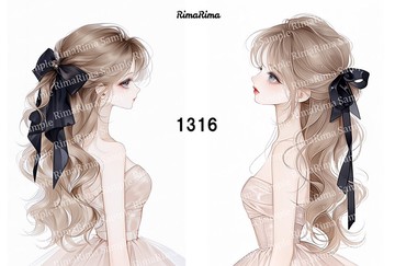 1316 原創貼紙 原創人物貼紙 貼紙 RimaRima