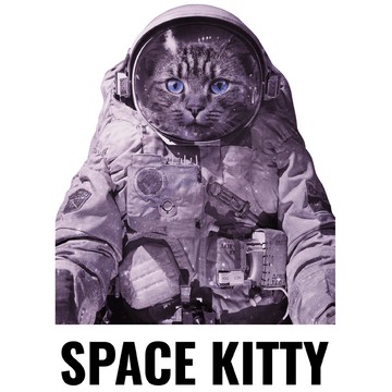 SPACE KITTY 中性短袖T恤 6色 (現貨) 太空人貓咪設計潮T班服團體服衣著社團銀河星球宇宙