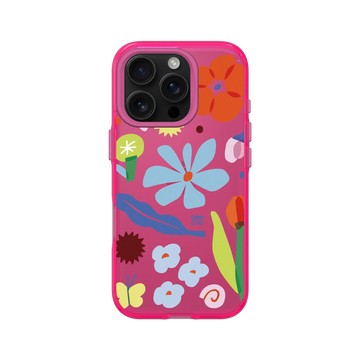 iPhone 16 Pro Clear 粉漾桃 - Dee Chu 朱緹 - 園丁剪貼簿・花園