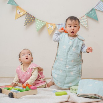 日本6重紗呼呼防踢被_新生版_58X38cm_防踢背心(台灣製造)
