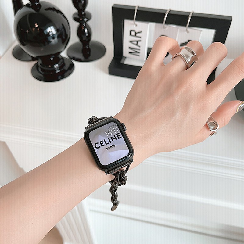 Apple Watch - AppleWatch シリーズ3 ブラックステンレス アップルウォッチ 42mm Apple Watch Series 11 applewatch 11バンド ステンレス