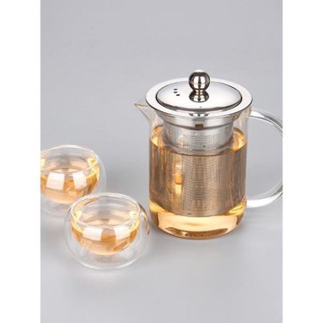 耐熱玻璃辦公室家用沖煮茶壺