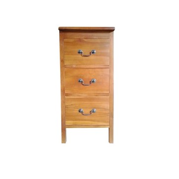 吉迪市柚木家具 【吉迪市100%全柚木家具】柚木邊櫃 邊几 收納櫃 RPNA013S2