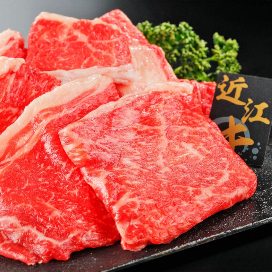 近江牛 すき焼き＆しゃぶしゃぶ用 カタ・バラ 1.2kg 黒毛和牛 牛肉 すき焼き肉 しゃぶしゃぶ 和牛 スライス肉 すき焼き 肉 冷凍