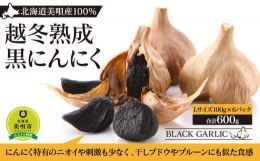 越冬熟成黒にんにく６００ｇ（100ｇ×６パック）