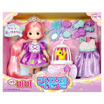 MIMI WORLD 迷你MIMI 長髮公主 附可愛小鳥配件  1入