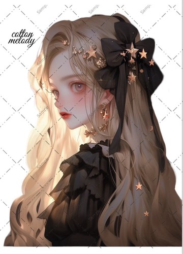 original sticker no.209 人物貼紙 原創貼紙 人物貼紙 女孩貼紙 原創人物貼紙