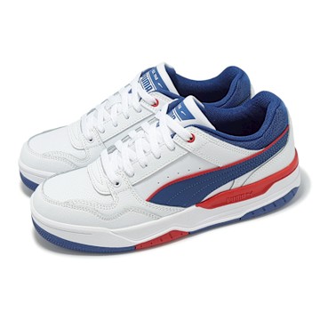 Puma 休閒鞋 Rebound Retro 男鞋 白 藍 復古 緩震 40019705