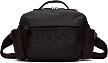 BOSS 黑色斜挎包