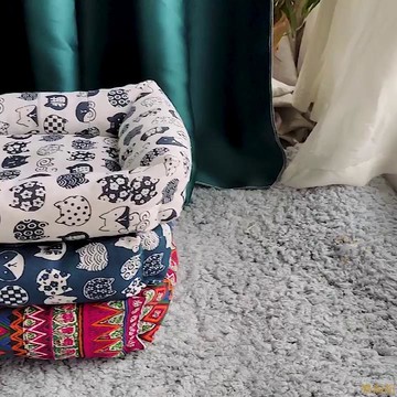 狗窩貓窩四季通用寵物墊子柯基中小型犬狗床兔子冬季保暖寵物用品