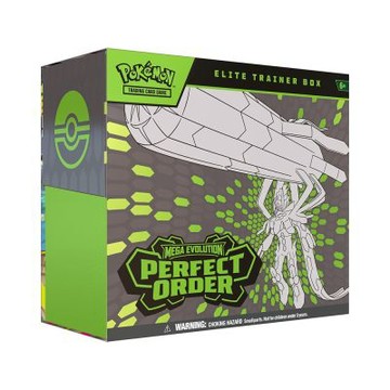 POKEMON 精靈寶可夢 國際版 Mega Evolution 完美秩序 Perfect Order ETB 精英訓練家盒