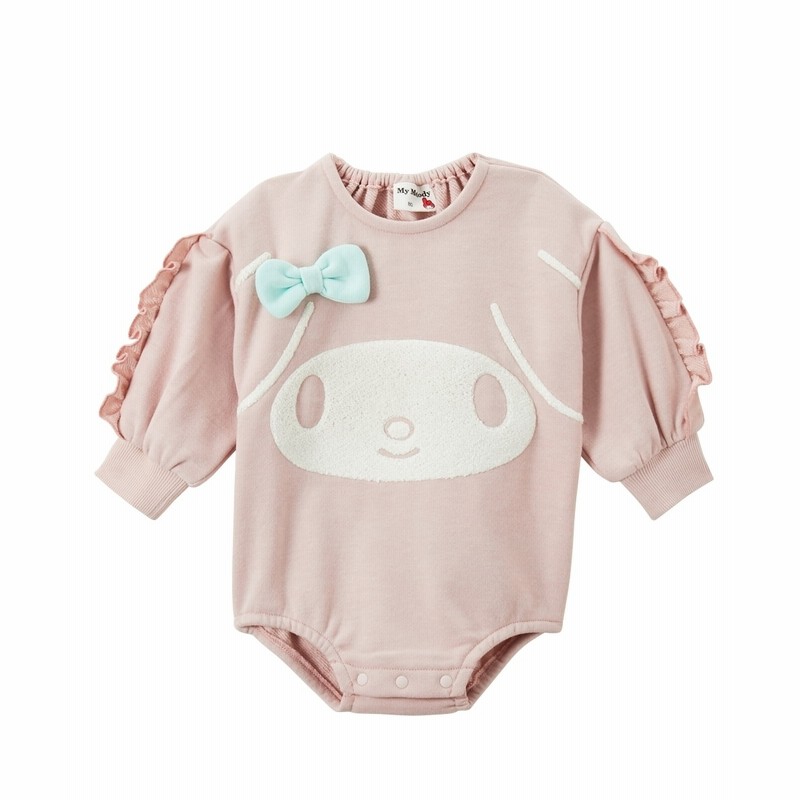 Sanrio サンリオ スウェット 袖フリルロンパース 女の子 子供服 ベビー服 通販 Lineポイント最大get Lineショッピング