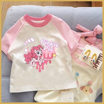 👍百搭童裝👍小馬寶莉 女童 短袖2026 新款夏季衣服兒童T恤洋氣半袖上衣夏裝t 6ESH