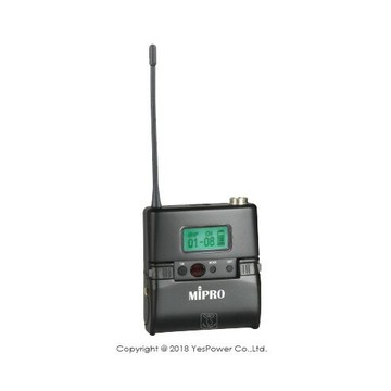 ACT-52TC MIPRO 原廠UHF充電式佩戴發射器+MIPRO 原廠領夾式麥克風(二選一)