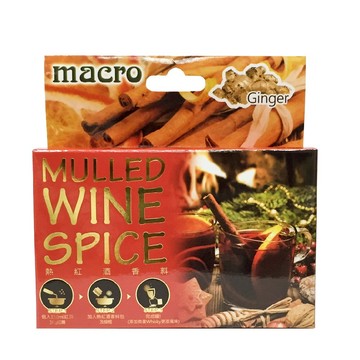 Macro 暖薑熱紅酒香料 30g(5小包)