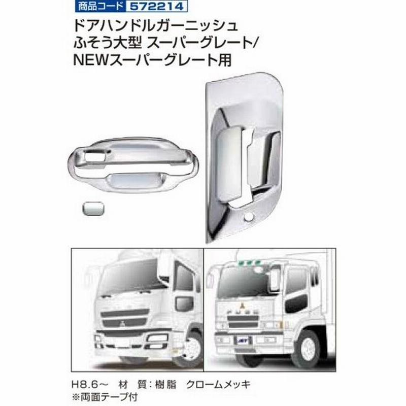 大型車用 スーパーグレートタイプ メッキバンパー 錆あり