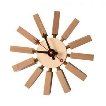 極簡風George Nelson Block Clock 積木掛鐘 時鐘 設計師款式 複刻版 CO007