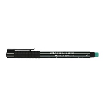 FABER-CASTELL 輝柏 全能油性萬用筆 S /支 黑色 152399【APP滿額下單4%點數(單一帳號最高1000點)】7/31止
