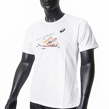 Asics [2053A258-100] 男 T恤 運動上衣 休閒短袖 排球短T 短袖上衣 亞版