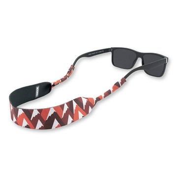 《CARSON》寬版運動眼鏡帶-橘迷彩-- 眼鏡繩 防掉掛繩 墨鏡鏈條 防滑帶 慢跑運動