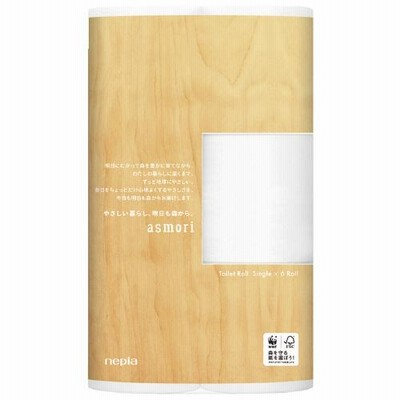 ネピア　asmoriシングル120ｍ×6ロール　お得10個パック