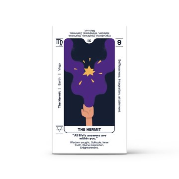 【晨間曲】維特塔羅牌 韋特系星菱卡集 極簡主義 抽象藝術風格