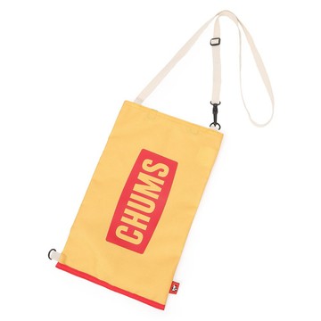CHUMS Logo Box Tissue Cover紙巾收納袋 黃色_CH603763Y001