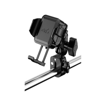 迷你機車減震快扣手機支架(大力夾款)