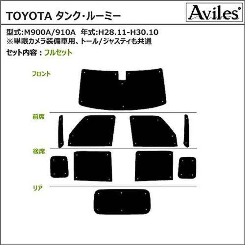 フルセット圧倒的断熱  トヨタ タンク ルーミー