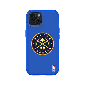 iPhone 15 Clear 激光藍 - NBA - Logo-丹佛金塊 Denver Nuggets