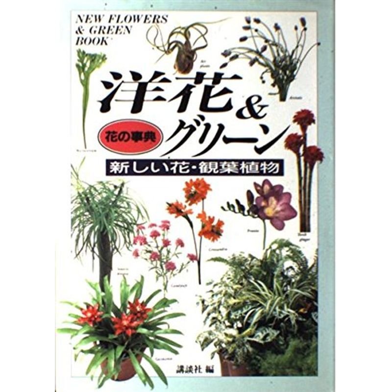 花の事典 洋花グリーン?新しい花・観葉植物