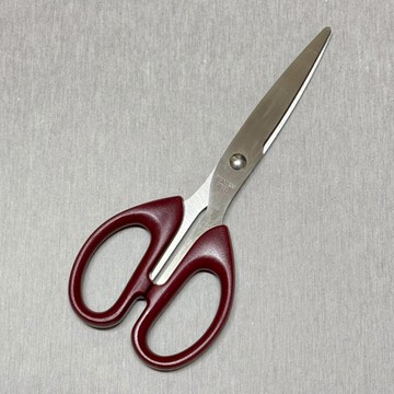 【台灣現貨】不鏽鋼剪刀 剪刀 強力剪刀 事務剪 文具 事務用品 加厚剪刀 B41 酒紅色/黑色 隨機出貨